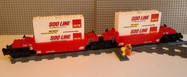 Custom Train SOO Line Intermodal Double-stack PLEASE READ DESCRIPTION - £122.66 GBP