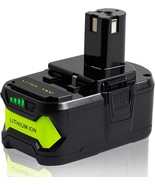 Powerful 6.0Ah Lithium Replacement Battery for Ryobi 18V ONE+ Tools - $45.90