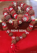 Rare &amp; Energised Crystal Cut Quartz Sphatik Mala 108+1 Beads (Lab Certif... - $78.21