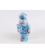 Holiday Ornament w/Colorful Confetti Bath Soap, Toy Soldier Shaped, Flor... - $6.65 CAD