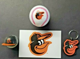 Baltimore Orioles Vending Charms Lot of 4 Ball, Helmet, Key Chain Decal ... - £13.30 GBP
