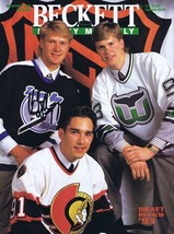 Chris Gratton Signed 1993 Beckett Hockey Full Magazine Lightning - $49.49