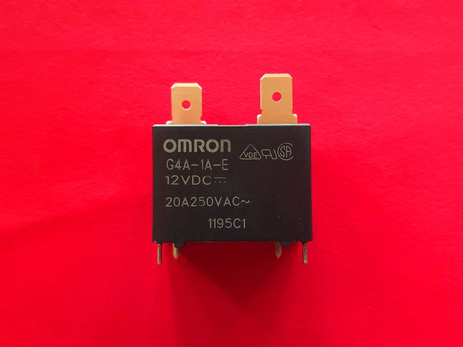 G4A-1A-E, 12VDC Relay, OMRON Brand New!!! - $9.00