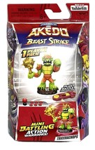 Legends of Akedo Beast Strike Tricerachops Mini Battling Action Figure - £13.55 GBP