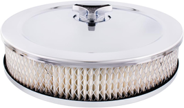 United Pacific S1107 Chrome 10&quot; Air Cleaner Assembly, Low Profile, Die-Cast Chro - £37.43 GBP
