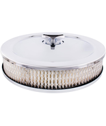 United Pacific S1107 Chrome 10&quot; Air Cleaner Assembly, Low Profile, Die-C... - £37.45 GBP
