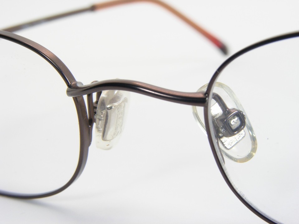 Vintage CHAPS Ralph Lauren 137 0P5A Dark Brown EYEGLASSES GLASSES 45-21-135 mm Item image 7