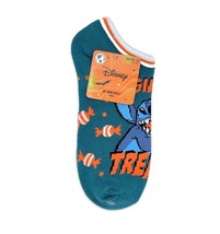 Disney Lilo &amp; Stitch Womens Halloween No Show Socks 2 Pack Size 4-10 NEW - $12.86