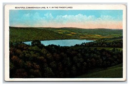 Canandaigua Lake Finger Lakes New York NY WB Postcard U2 - £2.30 GBP