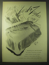 1948 Lord & Taylor Craig-Covers Blankets Ad - Something new under the moon? - $18.49
