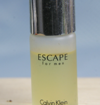 Escape  Calvin Klein Mini Travel Size for MEN 0.5 oz Edt Splash Mini .5 fl oz  - $10.81