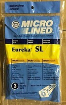 Eureka SL Bags MicroLined Allergy Bags by DVC; 3 Bags Per Package - $7.92