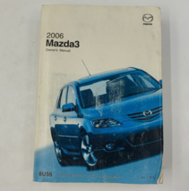 2006 Mazda 3 Owners Manual Handbook English + Spanish OEM E04B31023 - $26.99