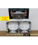 OEM 73 Cadillac Eldorado HEADLIGHT BEZEL CHROME COVER TRIM #1494987 - $135.81 CAD