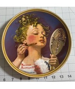 Norman Rockwell &quot;Making Believe At The Mirror&quot; Vintage Collectible Plate... - $40.38
