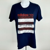 Adidas Neo Girls T-shirt Size Large Blue MM29 - £6.75 GBP
