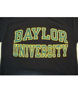 NCAA Baylor Bears College University Sports Fan Apparel Black T Shirt Si... - $18.36