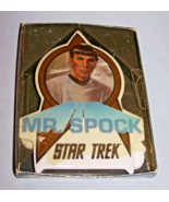 Boxed 1991 Star Trek Porcelain Trading Cards-Mr. Spock-Made in Japan - £9.23 GBP