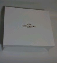 COACH RETAIL GIFT BOX PAPER BOX authentic see pictures for measurements - £11.18 GBP