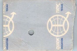 Vintage Hot Tuna Ticket Stub December 1 1972 Dallas Texas - $70.99