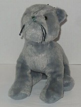 Ganz Webkinz Charcoal Cat 7&quot; plush Stuffed Animal toy #HM152 - £7.50 GBP