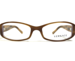 Versace Eyeglasses Frames MOD.3144 884 Brown Tortoise Horn Purple 51-16-135 - $111.98