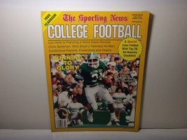 1986 THE SPORTING NEWS COLLEGE FOOTBALL YEARBOOK,  LORENZO WHITE - £11.70 GBP