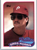 1989 Topps 627 Greg Harris  Philadelphia Phillies - £0.77 GBP