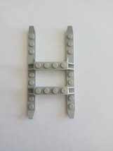 Lego Light Gray Helicopter Sled Rails 12 x 6 - $1.28