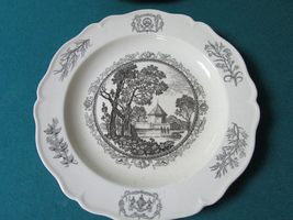 Compatible with Wedgwood of Etruria and Barlaston Williamsburg Virginia Plates P - $25.47