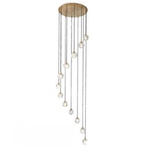 AM8820 CAPRI SUSPENDED SPIRAL CRYSTAL BOULE - £903.74 GBP - £6,333.37 GBP