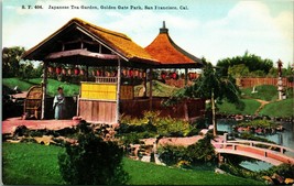 Vtg Postcard 1910s Japanese Tea Garden, Godlen Gate Park San Francisco CA - £4.29 GBP