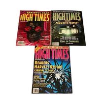 Vtg High Times Magazine Lot 7 Issues 1980-1987 Grateful Dead Psychedelic Sex image 6
