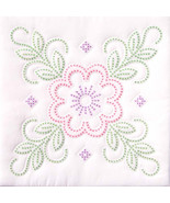 Jack Dempsey Needle Art XX Floral Design Quilt Blocks - $422.66 MXN
