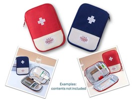 Meds Case (only) First Aid Bag Travel Purse Marked Medical Choice Color NEW - £7.80 GBP