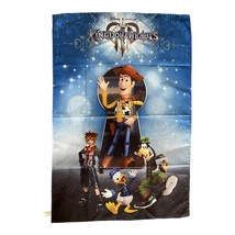 Square Enix Disney Kingdom Hearts 3 III Gamestop Promo Banner Toy Story Woody - £7.56 GBP