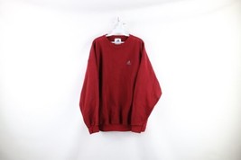 Vtg 90s Adidas Mens Large Faded Spell Out Heavyweight Crewneck Sweatshirt USA - £42.79 GBP