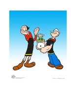 Popeye Spinach- L/E Sericel by King Features Syndicate - £313.02 GBP
