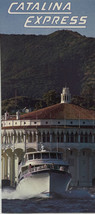 Vintage 1980s Catalina Express Boat Tour San Pedro, CA Travel Brochure - €8,48 EUR