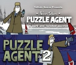 Puzzle Agent 1 &amp; 2 Bundle PC Steam Codes Keys NEW Download Game Fast Region Free - £6.46 GBP