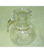 VINTAGE BORMIOLI ROCCO GLASS JUG PITCHER MADE IN ITALY WATER JUICE CLEAR... - £8.49 GBP