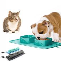 Silicone Folding Portable Pet Bowl - $433.27 MXN