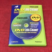 Maxell DVD Laser Lens Cleaner with Home Theater Set up Tools  - $7.87