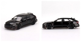 1:64 ABT Audi RS6 Joohann Abt Signature Edition Black Diecast - £33.17 GBP