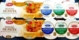 CANS PATE MIX SARDINE TUNA MACKEREL FIDES Portuguese Gourmet Food Paste ... - €15,09 EUR
