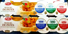 CANS PATE MIX SARDINE TUNA MACKEREL FIDES Portuguese Gourmet Food Paste ... - £13.56 GBP