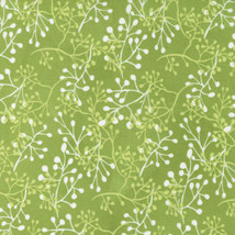 Moda PANSY&#39;S POSIES Fern 48724 26 Quilt Fabric By The Yard - Robin Pickens - £9.27 GBP