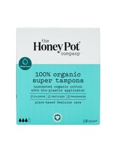 The Honey Pot Company Super Organic Bio-Plastic Applicator Tampon.. - £13.41 GBP