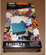 Halloween Foam Stickers Creatology 4oz Value Pack 2&quot; x1 1/2&quot; Glitter Gho... - £5.89 GBP