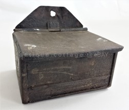 1700s Antique Match Safe Holder Box Hand Made Prim Aafa Folk Art Salt Trinket - £97.83 GBP